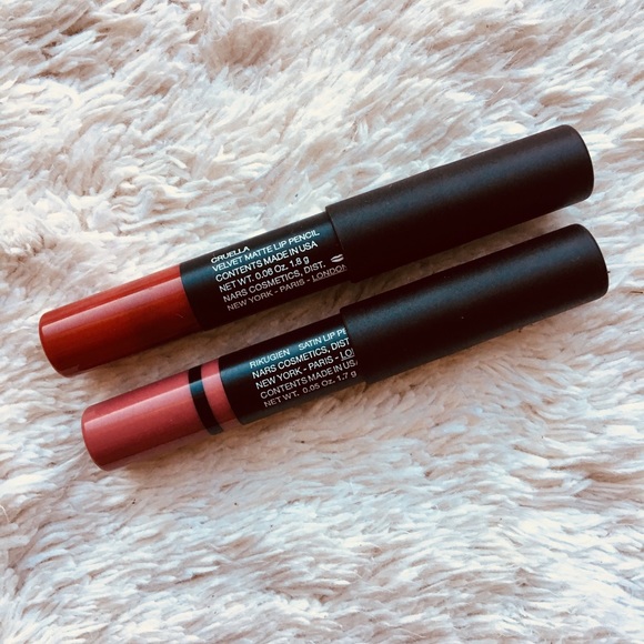 NARS Velvet Matte Lip Pencil (Cruella & Rikugien) - Picture 2 of 3